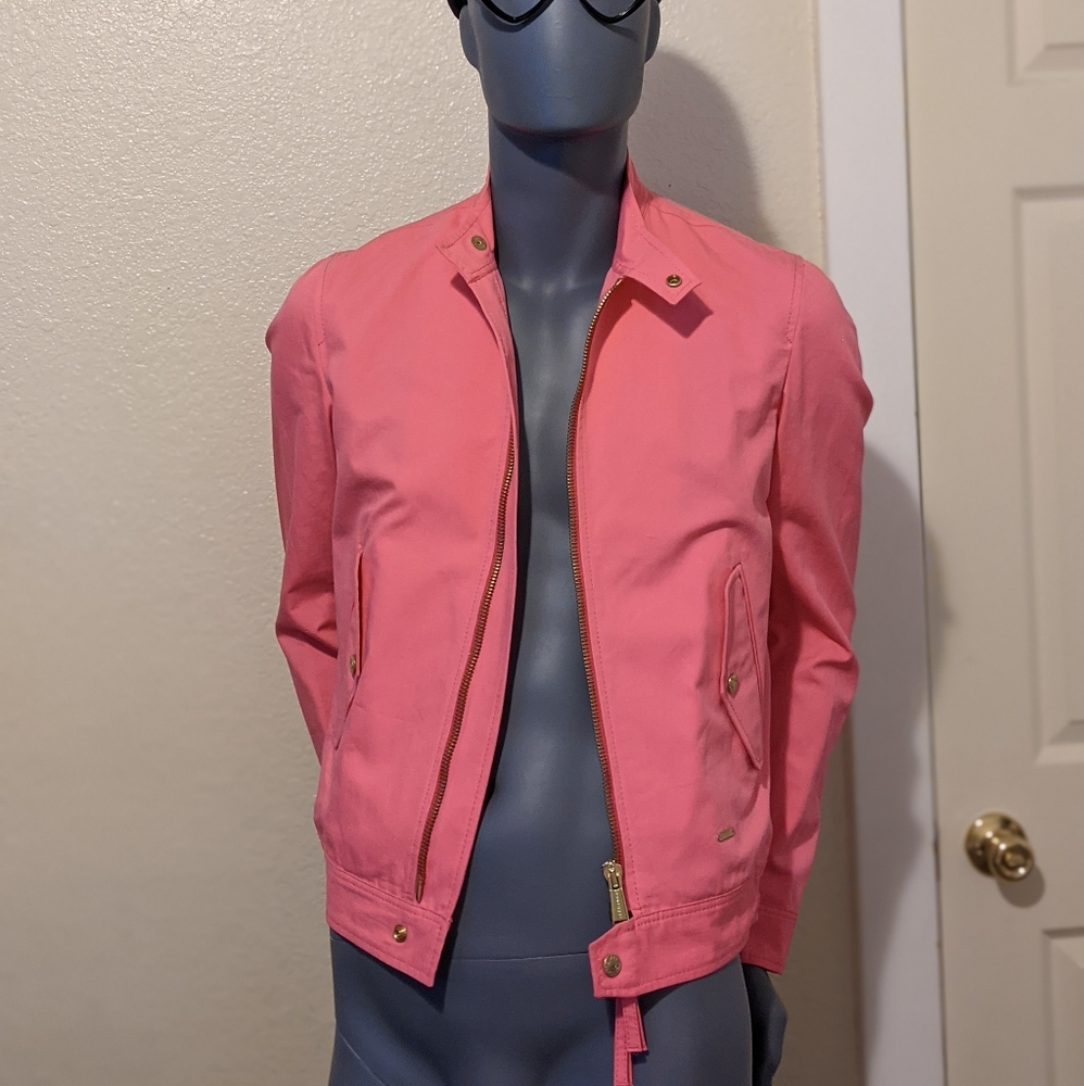 Dsquared2 Pink Cotton Jacket Size 44eu XS Pre-owne